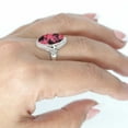 thumbnail image 4 of 925 Sterling Silver Women Jewelry Natural Rhodonite Ring, 4 of 10