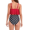 thumbnail image 2 of BadyminCSL Fashion Women Printing Bikini Push-Up Padded Swimwear Swimsuit Beachwear Set, 2 of 3
