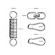 thumbnail image 5 of Juego de suspensión para saco de boxeo, cadena de montaje giratorio de acero inoxidable oso de fresa Electrónica, 5 of 5