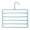 Blue, variant on 5-Tier Pants Hanger,Non-Slip Multi-Layer Closet Organizer for Trousers Scarves and Ties,Space Saving Wardrobe Accessory with Durable PP Construction(Green)