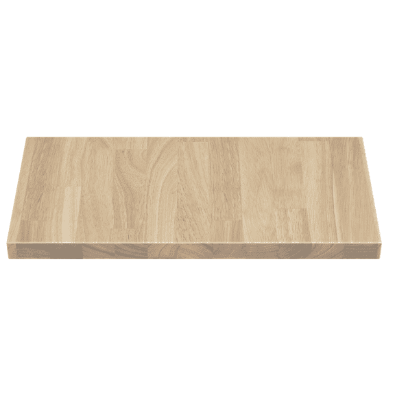 Ariel Hevea Unfinished Butcher Block Countertop 12"L x 25"W x 1.5"Th