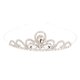 thumbnail image 5 of Diadema, tiara, disfraz, tocado decorativo, accesorios para el pelo, regalo, dulce regalo Blanco, 5 of 9