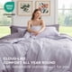 thumbnail image 3 of Juego de edredón Bedsure Queen, 7 piezas, ropa de cama de color lavanda, 3 of 9