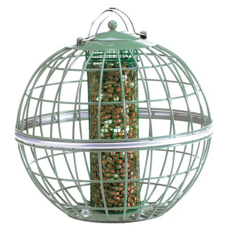 Gardman Globe Peanut And Sunflower Seed Tube Bird Feeder