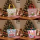 thumbnail image 1 of Bolsa de Lona con Manzanas para Nochebuena con Regalos de Papá Noel, 1 of 7