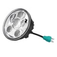 thumbnail image 3 of Faro delantero LED redondo de 5,75 pulgadas para motocicleta, universal, 3 of 14