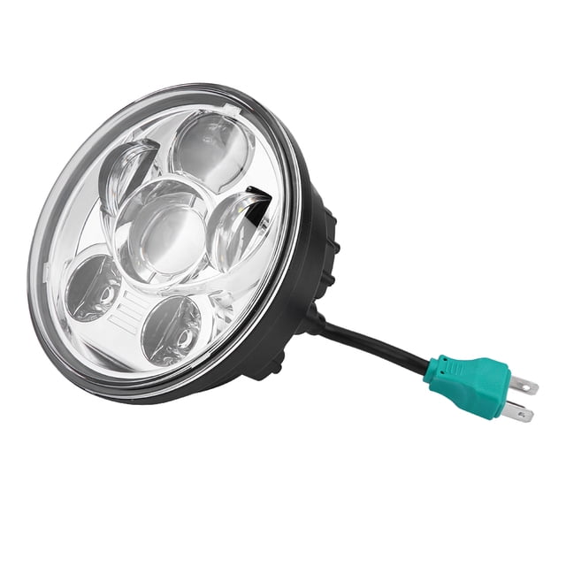 Faro delantero LED redondo para motocicleta de 5,75 pulgadas, Universal