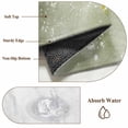 thumbnail image 2 of Green Gold Marble Bathroom Rug Washable 2x3 Entryway Rug Non Slip Modern Abstract Marble Crack Texture Front Door Mat Low Pile Indoor Doormat Throw Floor Carpet for Kitchen Bedroom Entrance, 2 of 8