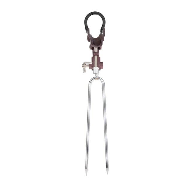 Almencla Support Automatique pour Canne à Pêche, Acier Inoxydable Complet, pour Lac et A