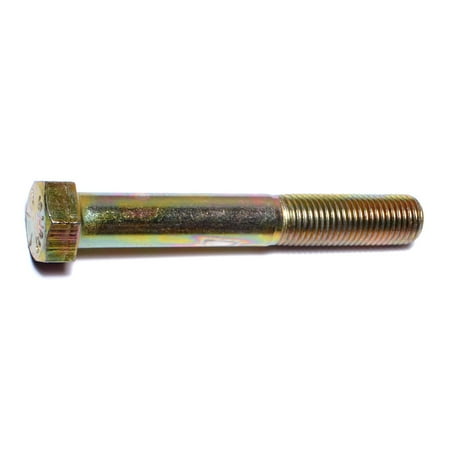 

7/16 -20 x 3 Zinc Plated Grade 8 Steel Fine Thread Hex Cap Screws HCS8-243