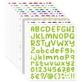 thumbnail image 2 of UV Resistant Alphabet Stickers, Self-Adhesive Design Durable For Personalization, Waterproof Vinyl Material Alphabet Stickers Indoor Outdoor Use, 2 of 7