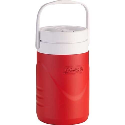 Coleman Half Gallon Thermos Jug Blue Red Great Value Insulated Portable 