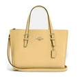 thumbnail image 2 of Coach Women's Mollie Tote 25 Leather Satchel Handbag (Vanilla), 2 of 3