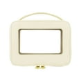 thumbnail image 1 of Dvkptbk creative creative New Fashion Counter High End Handheld Makeup Case with High Appearance Value Travel Portable Window Opening Transparent PVC Makeup Bag, 1 of 3
