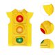 thumbnail image 5 of Disfraz de vestuario para niños Cosplay Disfraz de semáforo reutilizable para la fiesta de Halloween L, 5 of 8