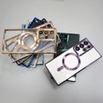 thumbnail image 4 of Funda transparente de lujo con Magphase para Samsung S22 GOLDEN, 4 of 4