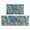 Basset Hound Dog, variant on Beagle and Dog Footprints Kitchen Rugs Sets Of 2,Anti Fatigue Kitchen Mat Rugs Non Slip Washable,Decorative Kitchen Floor Mats for Kitchen,Sink,Laundry,17"x30" 17"x47"