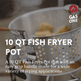 thumbnail image 7 of GasOne Aluminum Cooking Pot Deep Fryer with Basket – 10QT Aluminum Fry Pot with Easy Grip Handle, 7 of 7