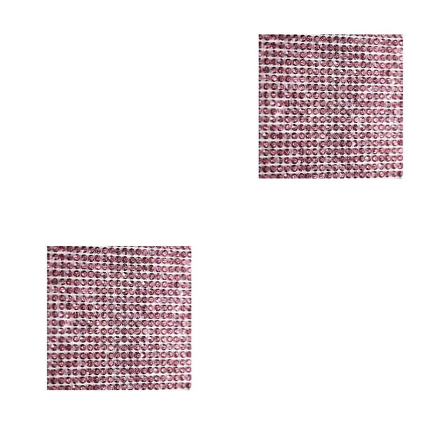 Billuyoard Cinta de diamantes de imitación de cristal, malla de perforación de cristal, accesorios de ropa, pegatina para teléfono de coche, cinta Type1 NO1 Billuyoard CBP223891