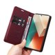 thumbnail image 4 of Funda para Xiaomi Redmi Note 13 5G Estuche de Cuero PU Tipo Cartera con Ranuras para Tarjetas y Cierre Magnético, 4 of 5