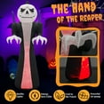 thumbnail image 5 of Ktaxon 12' Halloween Inflatables Outdoor Halloween Decoration Giant Ghost Blow up Decor, 5 of 10