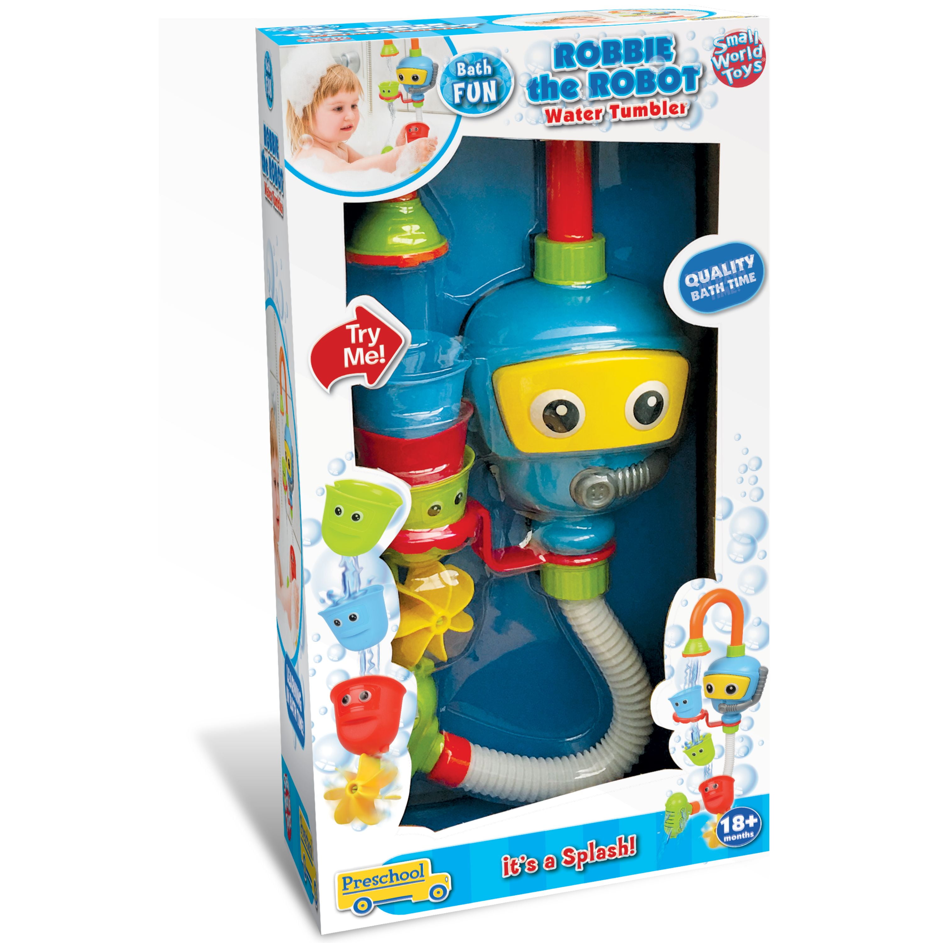 robot bath toy