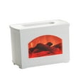 thumbnail image 4 of Abbracc Humidificateur d'Air USB Auto-Off Protection Petite Flamme Effet Diffuseur d'Huile Essentielle Blanc, 4 of 9