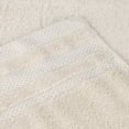 thumbnail image 3 of BNM Cotton Bath Towel Set of 3, Ivory, 3 of 11