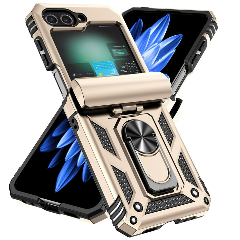 ELEHOLD Case for Galaxy Z Flip 6,Military Grade Protection