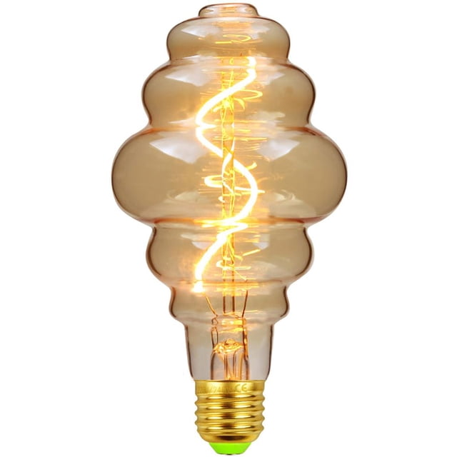 Bombilla Pequeña En Forma De Hamburguesa 4W 220Lm Bombilla Para El Hogar Bombilla Led Iluminada De 360 Grados Para Sala De Estar Dormitorio Restaurante Cafetería Scienceny HA018530-00