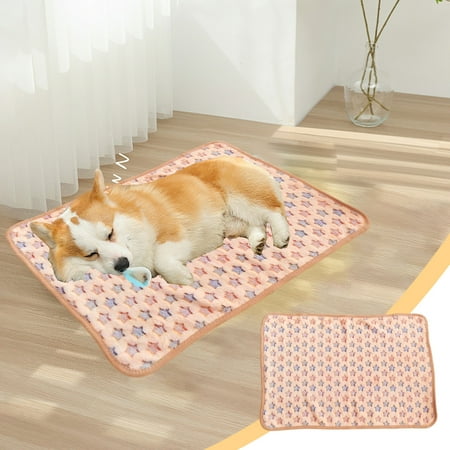 Nkmbld Pet Month Shopping List Pet Soft Blanket Washable Soft Cute Pentagram Pet Blanket Dog Fleece Blanket Approx. 30x20 Inches