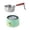 Mint Green, variant on HuiXinOu Mini Chocolate Melting Pot Set Stainless Steel Warmer with 17oz Pot for Candy Making Home Kitchen Diy Dessert