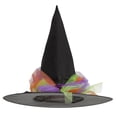thumbnail image 1 of Halloween Witch Hat Fashion Cosplay Decoración de accesorios de disfraces de Halloween, 1 of 7