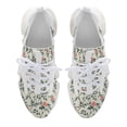 thumbnail image 5 of Vintage Rose Pattern Beautiful Pink Walking Shoes for Men Woman Lightweight Tennis Fashion Elastic Sports Shoes Cushion Basketball Shoes, 5 of 7