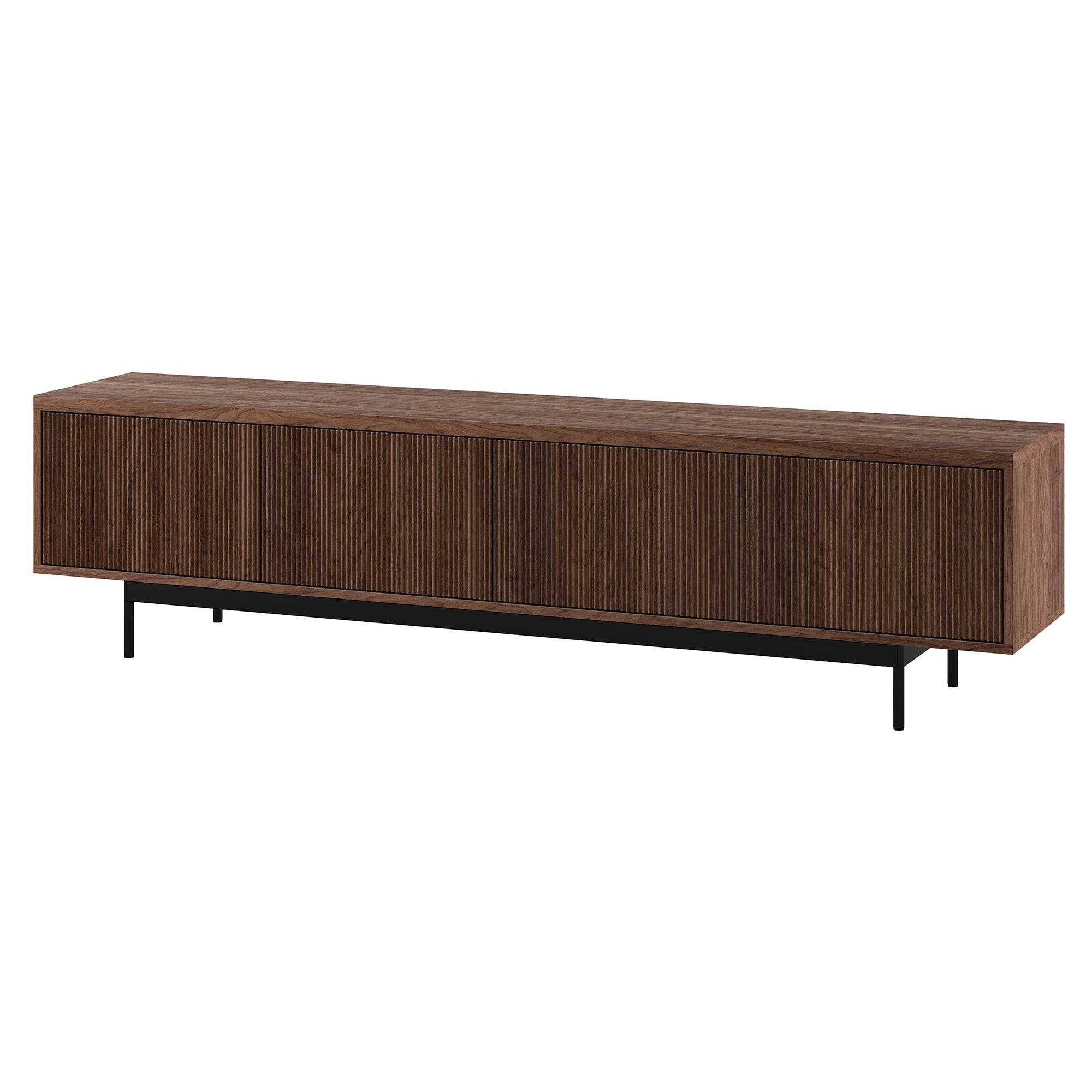 Whitman Rectangular TV Stand for TV's up to 85" in Satin Walnut