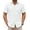 White, variant on COOFANDY Men's Untucked Dress Shirts Short Sleeve Button Down Shirts Casual Business Shirts