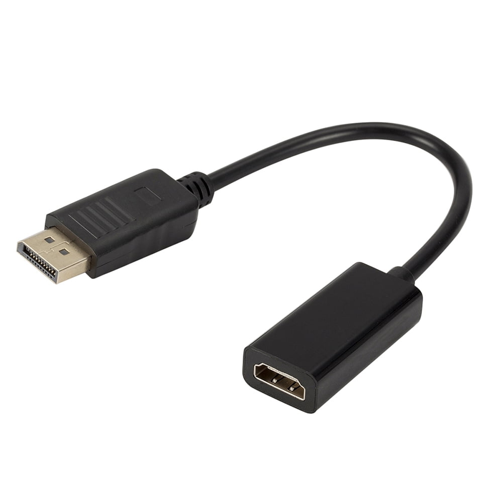 2 Stück Dell Stecker auf HDMI Buchse Adapter mit Audio Support 1080P für ASUS DP HP etc Displayport zu HDMI Adapter Lenovo Ablewe vergoldeter Displayport