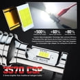 thumbnail image 4 of 6000K Super White 80 Watts LED Headlight Bulbs 2x for Honda Fourtrax TRX 300 1988-2000, 4 of 10