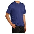 thumbnail image 4 of Mens Polyester Heather Contender Tee Cobalt Heather Large, 4 of 6