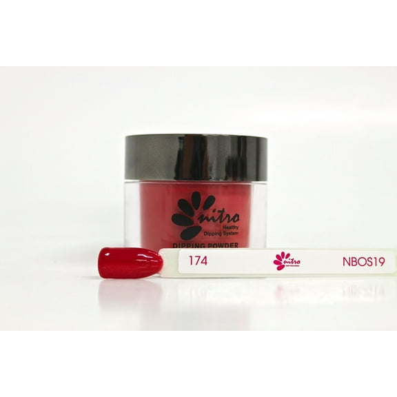 NITRO 2 IN 1 Nail Manicure Dipping & Acrylic Powder Color 2 oz - #174 Matching SNS NBOS19