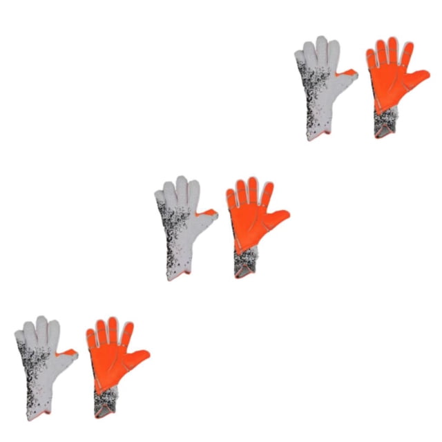 Wosthever Portero de fútbol adulto 6/7/8/9/10, guantes de halcón para adultos para niños profesional grueso antideslizante duradero blanco 9 Type1 NO1