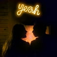 thumbnail image 4 of LED Neon Sign Yeah Shape Wall Decor Neon Night Light Uniform Soft Lighting LED Sign, 4 of 8