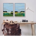 thumbnail image 2 of Stupell Industries Rural Abstract Grassland Landscape Painting Gray Framed Art Print Wall Art, Set of 2, Design by Nikita Jariwala, 2 of 7