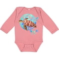 thumbnail image 3 of Inktastic Key West, Florida Swimming Sea Turtle with Bubbles Boys or Girls Long Sleeve Baby Bodysuit, 3 of 5
