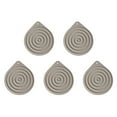 thumbnail image 1 of 5 Pcs Silicone Microwave Plate Warmers, Non-Slip Food Warming Mats, 1 of 5