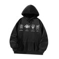 thumbnail image 1 of Sudadera con capucha para mujer, jersey de dibujos animados, Tops para oficina, mochilero, calle L Yuyangstore Sudadera con capucha de moda, 1 of 8