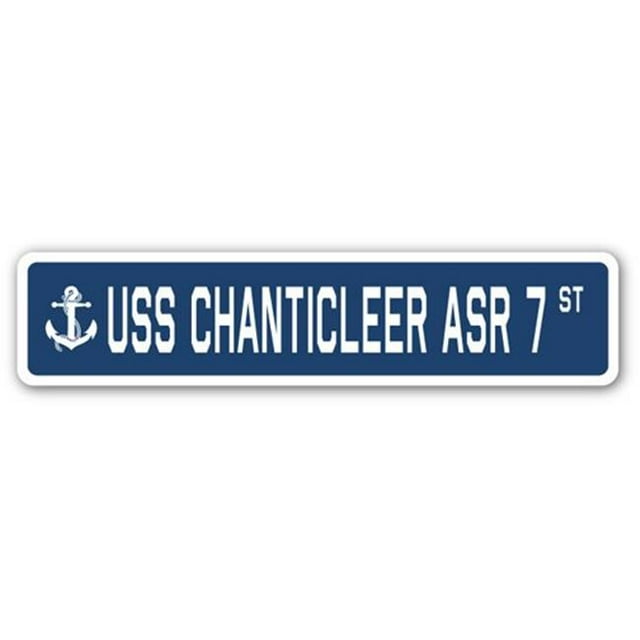 SignMission SSN-Chanticleer Asr 7 4 x 18 Po A-16 Signe de la Rue - Usa Chanticleer Asr 7
