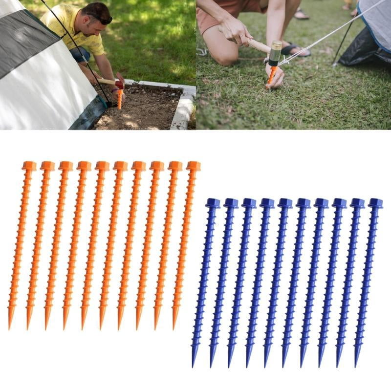 CEORPER Camping Tent Rain Tarps Outdoor Camping Tent Stake Tent Nails
