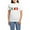 With Blue Strpe Pant, variant on CafePress - Irish Danish Heritage Flags Women's Light Pajamas - Women's Short Sleeve Print T-Shirt and Pants Light Cotton Pajama Set