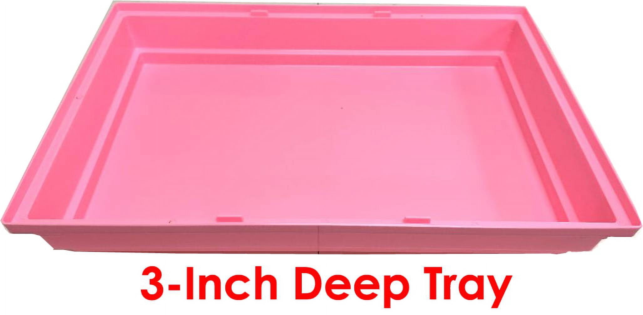Pink 2-Levels Hamster Home Habitat Rodent Gerbil Mouse Mice Rat Wire Cage